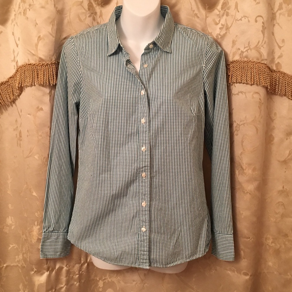 J Crew Haberdashery Button Down Shirt
